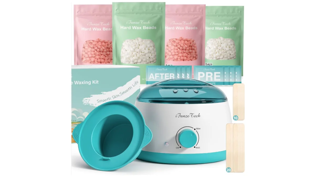 IFANZETECH Calentador de Cera Depilatoria: ¿merece la pena este kit todo-en-uno de 42 piezas por menos de 30 euros?
